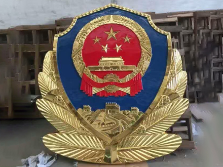不锈钢警徽维护保养方法